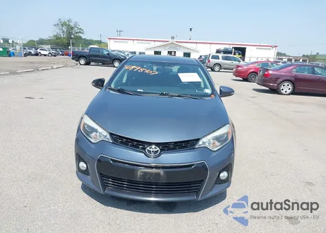 2014 Toyota Corolla S Plus из США, поврежденный, VIN 5YFBURHEXEP126963
